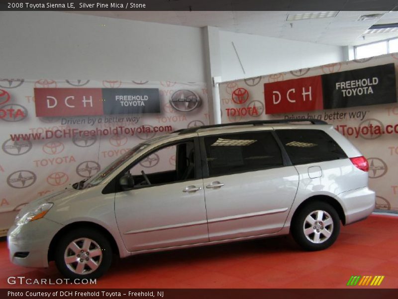Silver Pine Mica / Stone 2008 Toyota Sienna LE