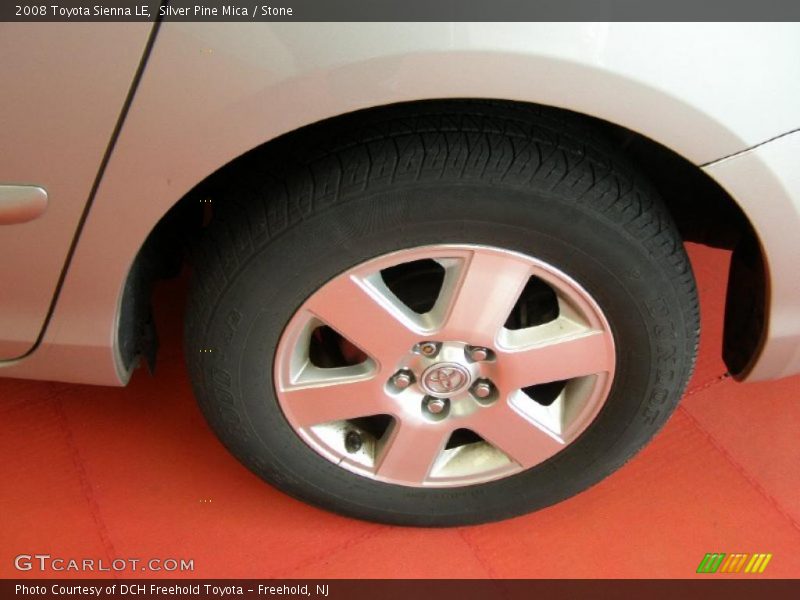 Silver Pine Mica / Stone 2008 Toyota Sienna LE