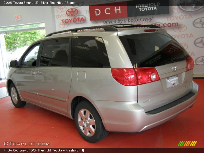 Silver Pine Mica / Stone 2008 Toyota Sienna LE