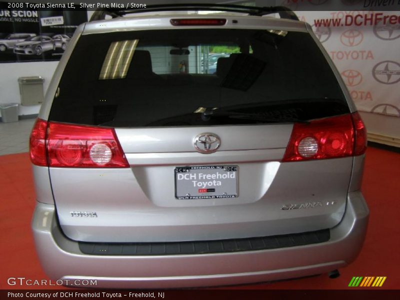 Silver Pine Mica / Stone 2008 Toyota Sienna LE