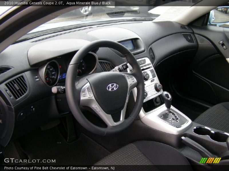  2010 Genesis Coupe 2.0T Black Interior