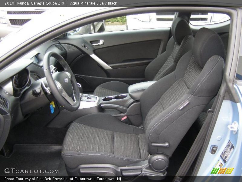  2010 Genesis Coupe 2.0T Black Interior