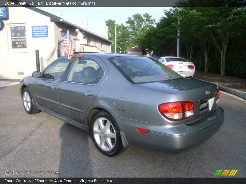 Brilliant Silver Metallic / Graphite 2004 Infiniti I 35