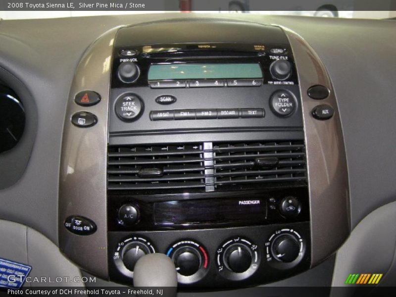 Silver Pine Mica / Stone 2008 Toyota Sienna LE