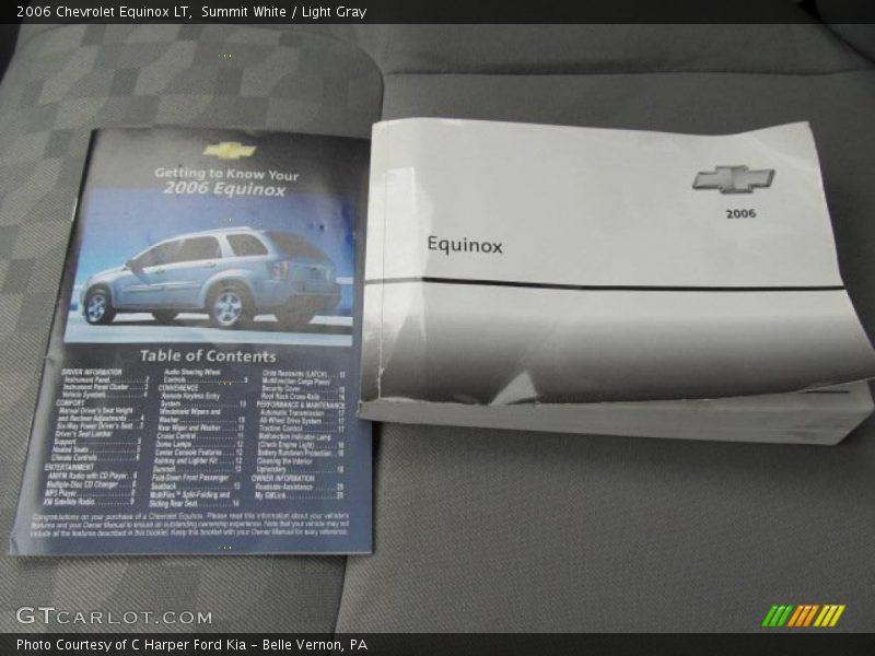 Summit White / Light Gray 2006 Chevrolet Equinox LT