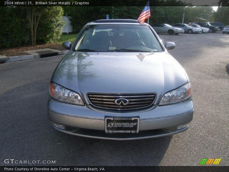Brilliant Silver Metallic / Graphite 2004 Infiniti I 35