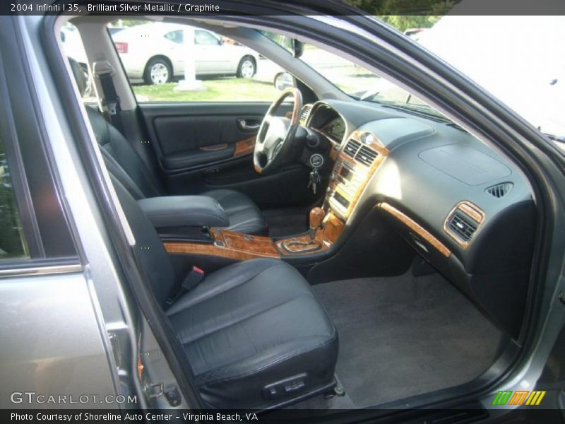 Brilliant Silver Metallic / Graphite 2004 Infiniti I 35