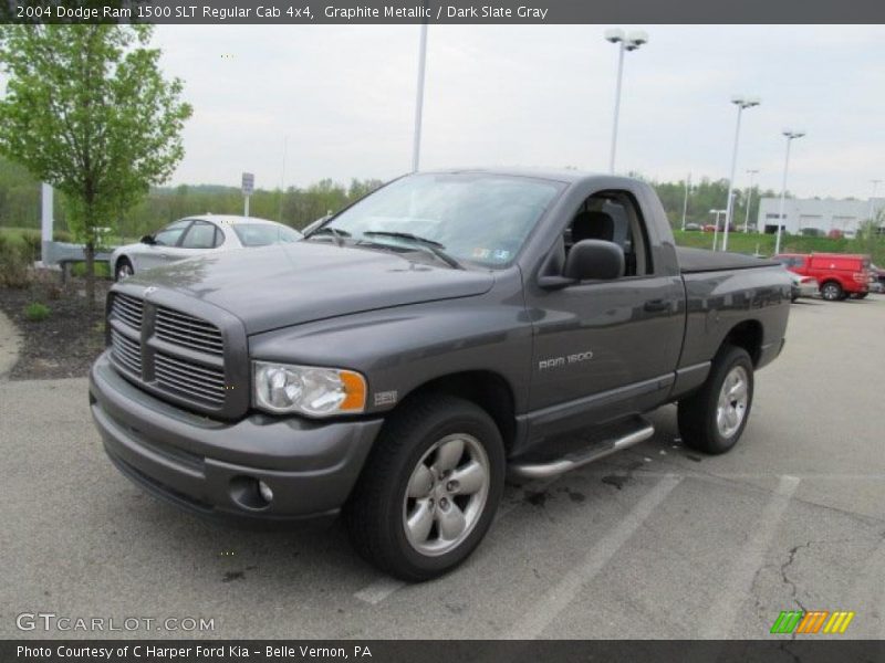 Graphite Metallic / Dark Slate Gray 2004 Dodge Ram 1500 SLT Regular Cab 4x4