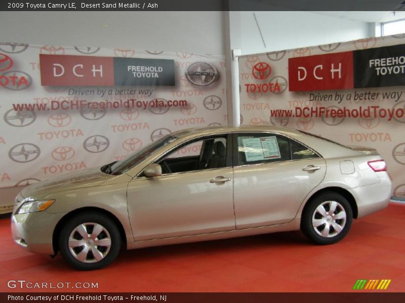 Desert Sand Metallic / Ash 2009 Toyota Camry LE
