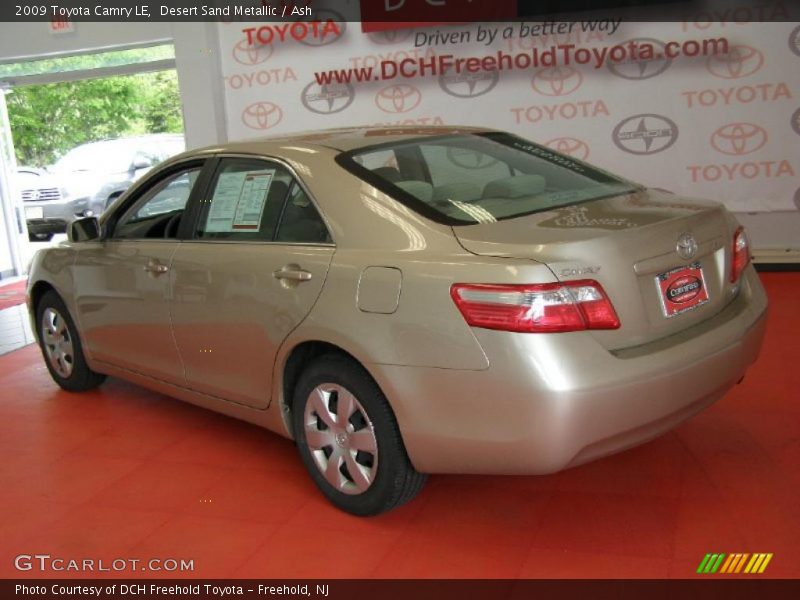 Desert Sand Metallic / Ash 2009 Toyota Camry LE