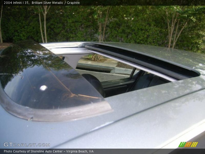 Brilliant Silver Metallic / Graphite 2004 Infiniti I 35