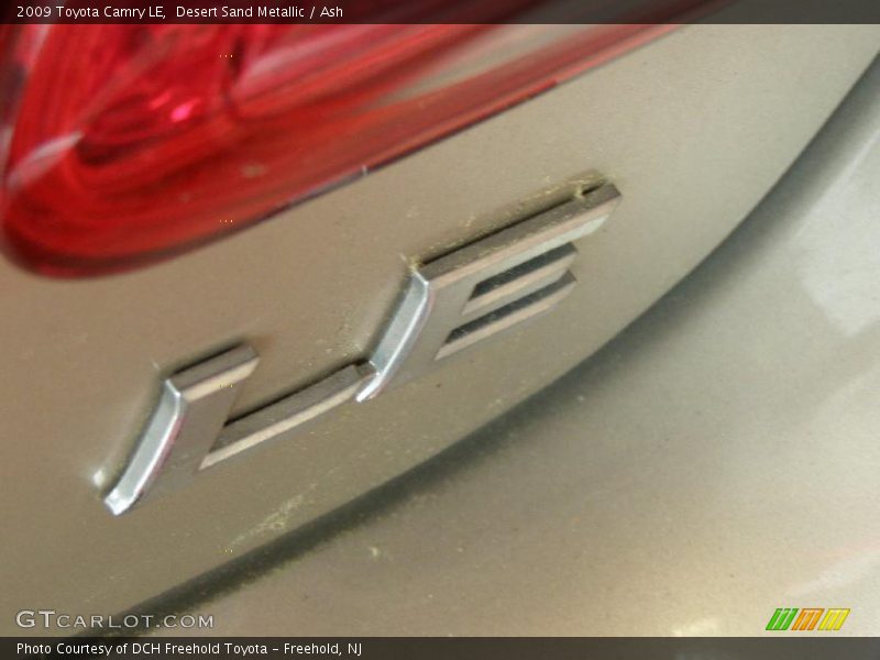 Desert Sand Metallic / Ash 2009 Toyota Camry LE