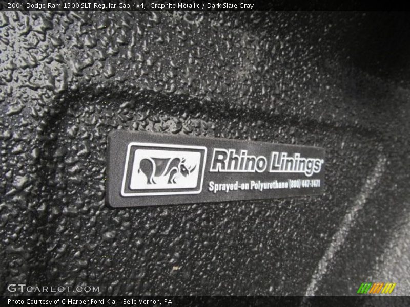 Graphite Metallic / Dark Slate Gray 2004 Dodge Ram 1500 SLT Regular Cab 4x4