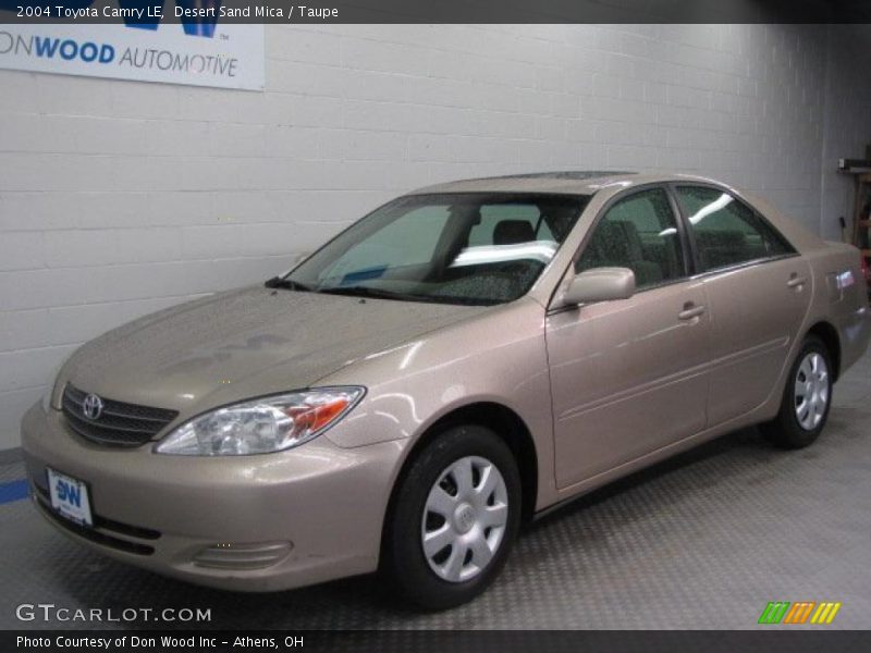 Desert Sand Mica / Taupe 2004 Toyota Camry LE