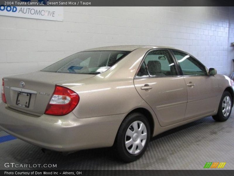 Desert Sand Mica / Taupe 2004 Toyota Camry LE