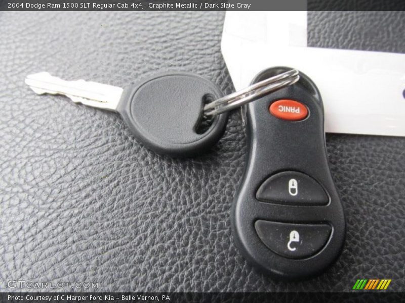 Graphite Metallic / Dark Slate Gray 2004 Dodge Ram 1500 SLT Regular Cab 4x4