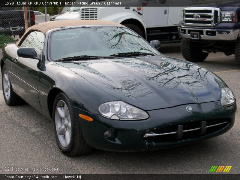 British Racing Green / Cashmere 1999 Jaguar XK XK8 Convertible
