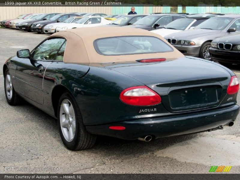 British Racing Green / Cashmere 1999 Jaguar XK XK8 Convertible