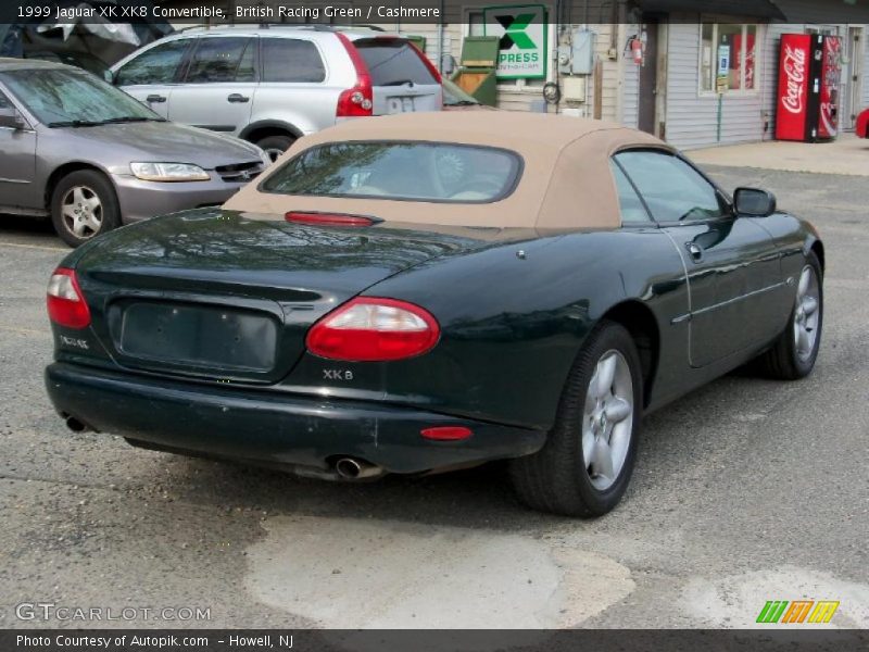 British Racing Green / Cashmere 1999 Jaguar XK XK8 Convertible