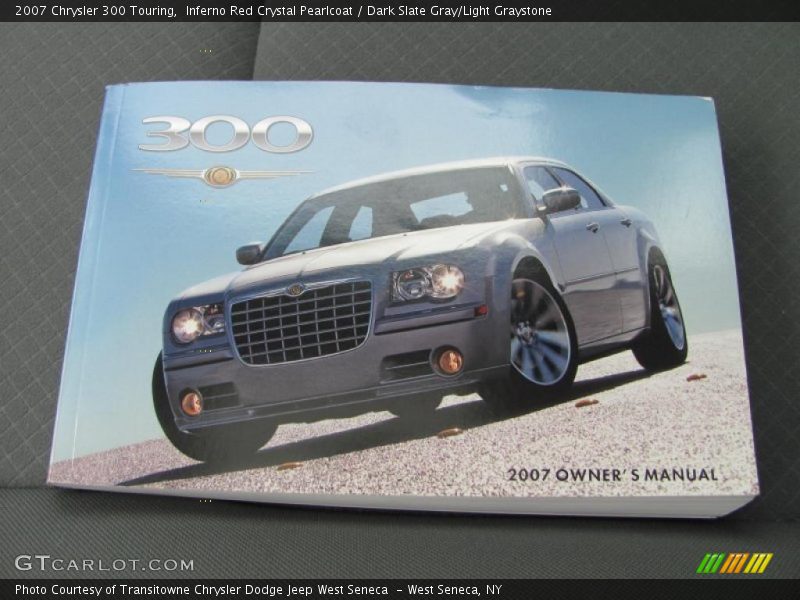 Inferno Red Crystal Pearlcoat / Dark Slate Gray/Light Graystone 2007 Chrysler 300 Touring