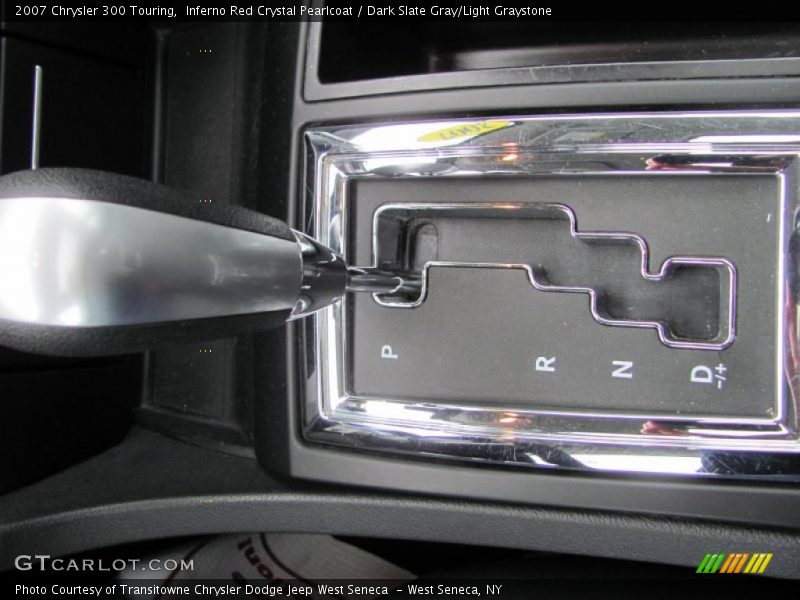 Inferno Red Crystal Pearlcoat / Dark Slate Gray/Light Graystone 2007 Chrysler 300 Touring