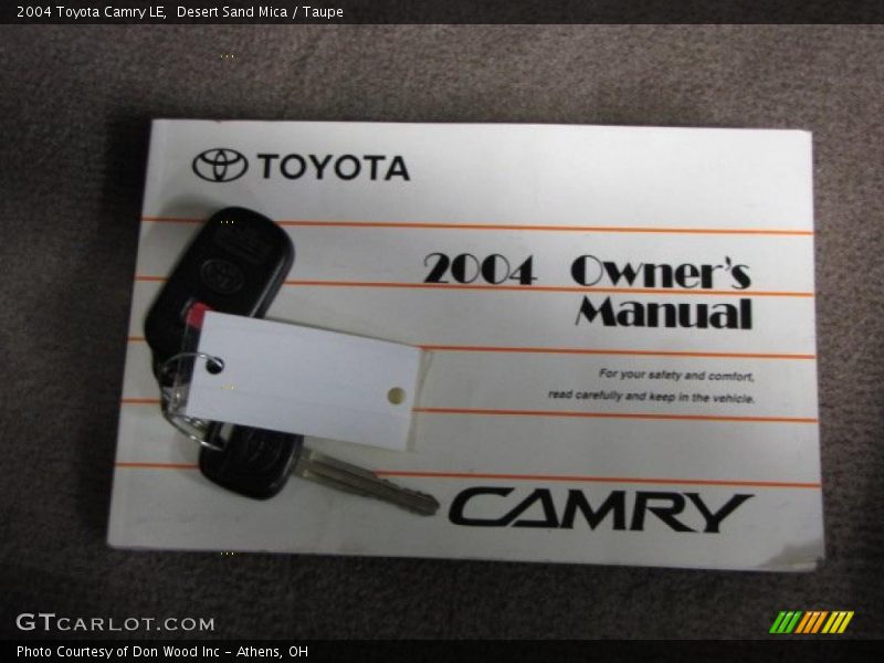 Desert Sand Mica / Taupe 2004 Toyota Camry LE