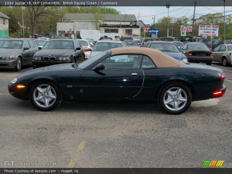 British Racing Green / Cashmere 1999 Jaguar XK XK8 Convertible