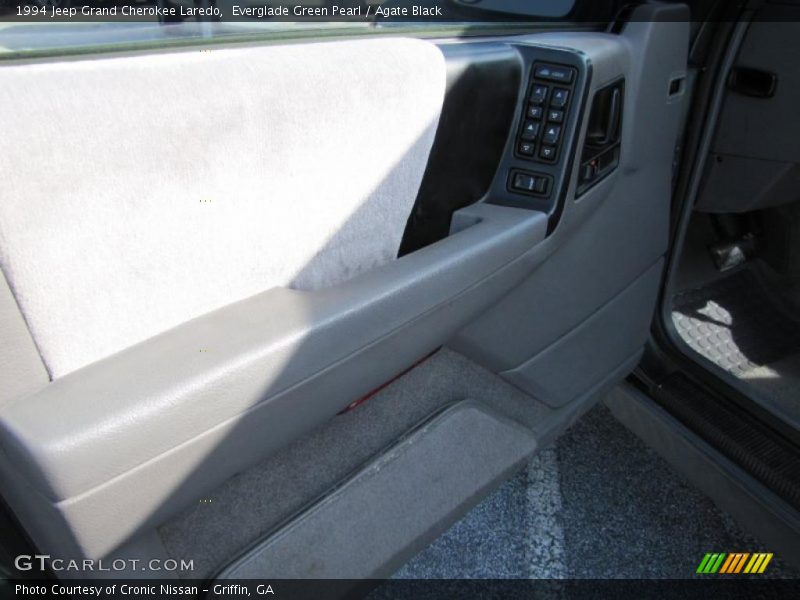 Everglade Green Pearl / Agate Black 1994 Jeep Grand Cherokee Laredo