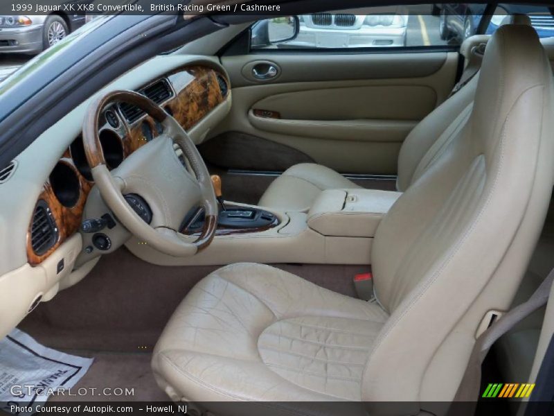  1999 XK XK8 Convertible Cashmere Interior