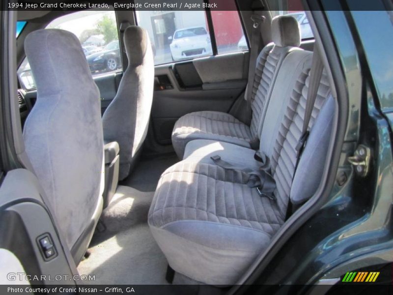 Everglade Green Pearl / Agate Black 1994 Jeep Grand Cherokee Laredo