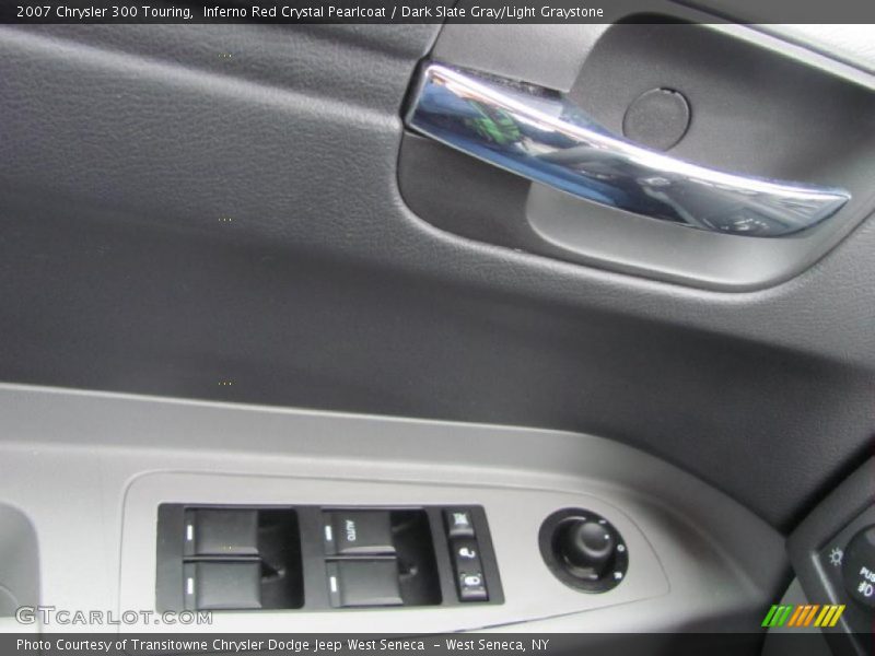 Inferno Red Crystal Pearlcoat / Dark Slate Gray/Light Graystone 2007 Chrysler 300 Touring