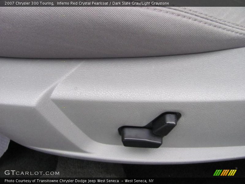 Inferno Red Crystal Pearlcoat / Dark Slate Gray/Light Graystone 2007 Chrysler 300 Touring