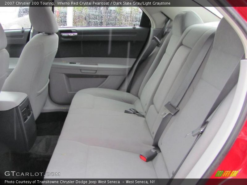 Inferno Red Crystal Pearlcoat / Dark Slate Gray/Light Graystone 2007 Chrysler 300 Touring
