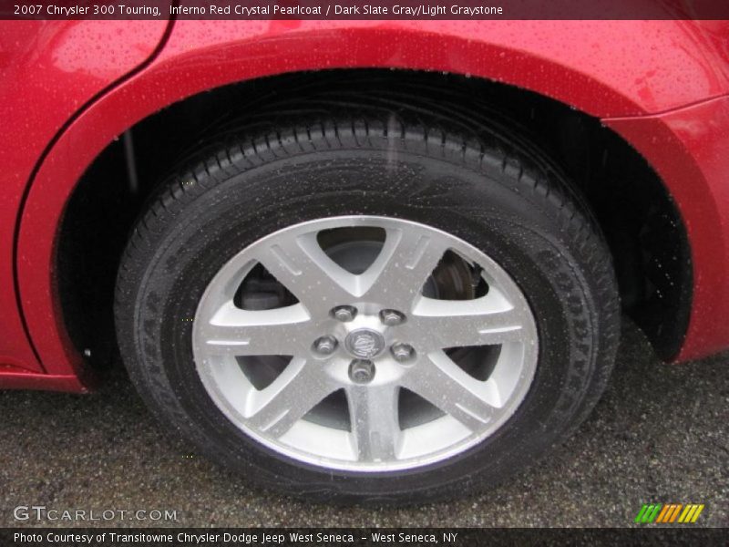 Inferno Red Crystal Pearlcoat / Dark Slate Gray/Light Graystone 2007 Chrysler 300 Touring