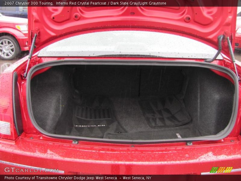 Inferno Red Crystal Pearlcoat / Dark Slate Gray/Light Graystone 2007 Chrysler 300 Touring