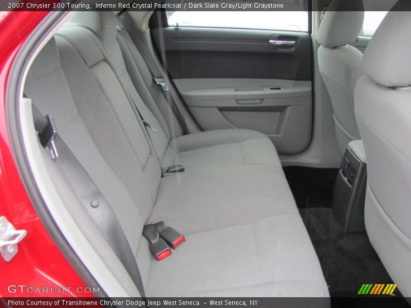 Inferno Red Crystal Pearlcoat / Dark Slate Gray/Light Graystone 2007 Chrysler 300 Touring