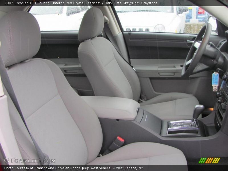 Inferno Red Crystal Pearlcoat / Dark Slate Gray/Light Graystone 2007 Chrysler 300 Touring