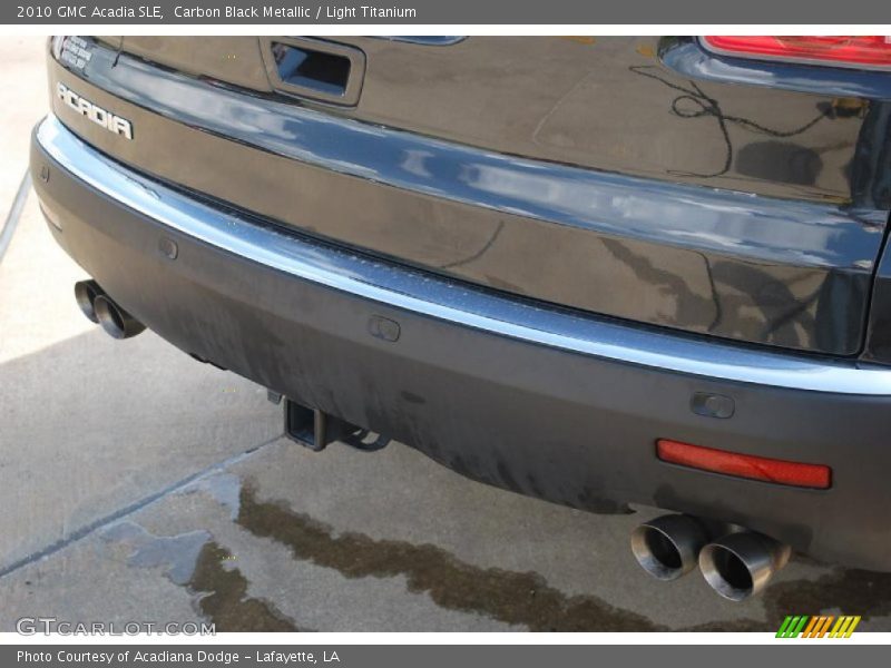 Carbon Black Metallic / Light Titanium 2010 GMC Acadia SLE