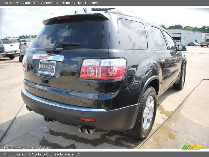 Carbon Black Metallic / Light Titanium 2010 GMC Acadia SLE