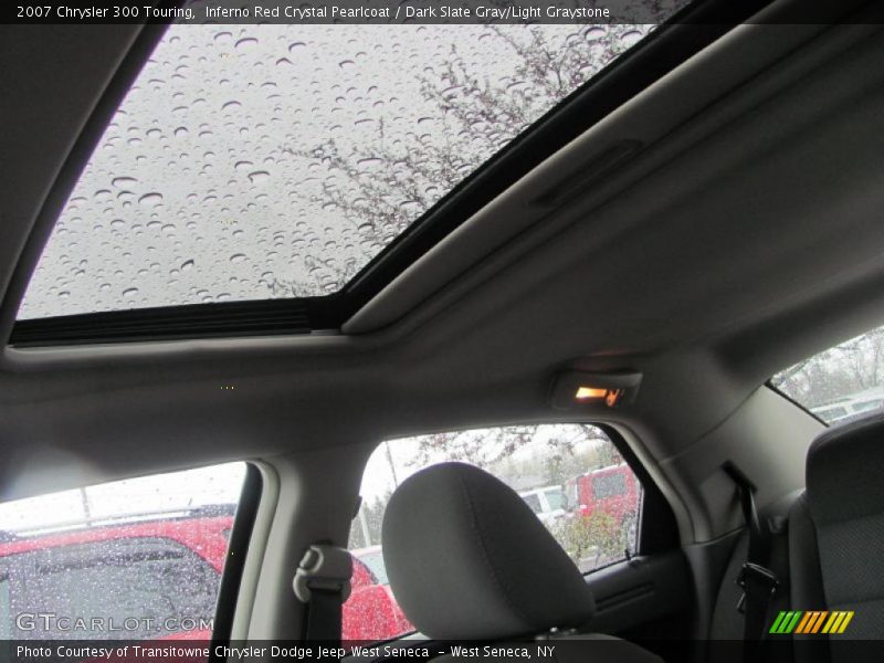 Inferno Red Crystal Pearlcoat / Dark Slate Gray/Light Graystone 2007 Chrysler 300 Touring