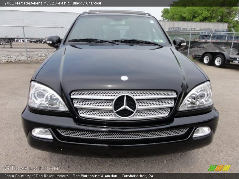 Black / Charcoal 2001 Mercedes-Benz ML 320 4Matic