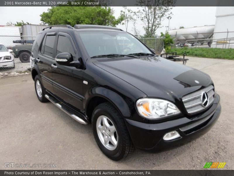 Black / Charcoal 2001 Mercedes-Benz ML 320 4Matic