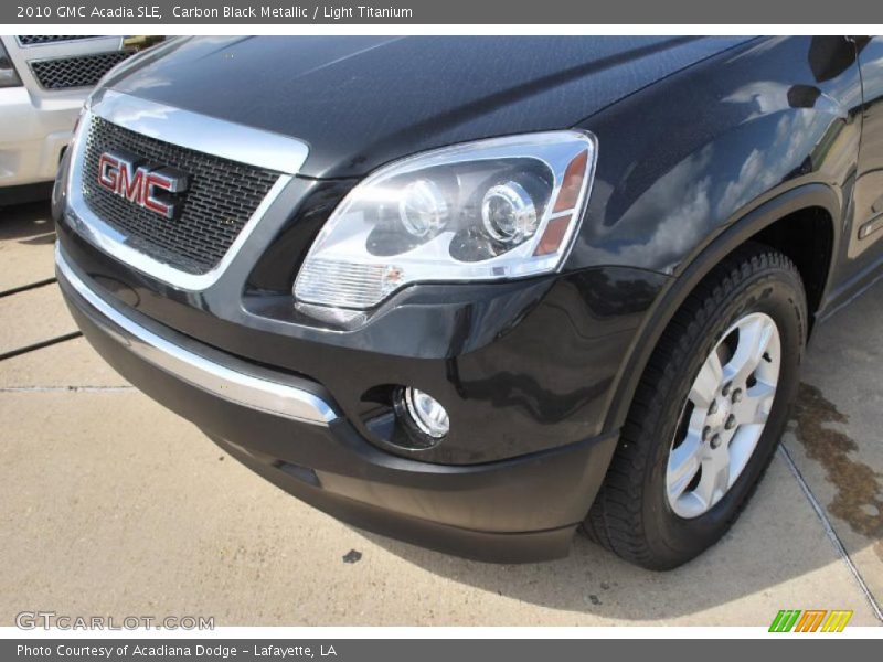Carbon Black Metallic / Light Titanium 2010 GMC Acadia SLE
