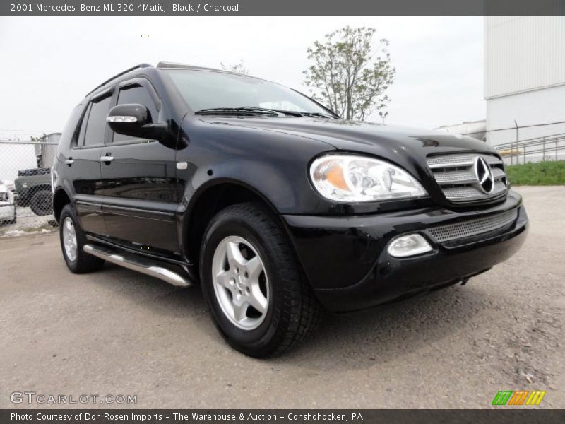 Black / Charcoal 2001 Mercedes-Benz ML 320 4Matic