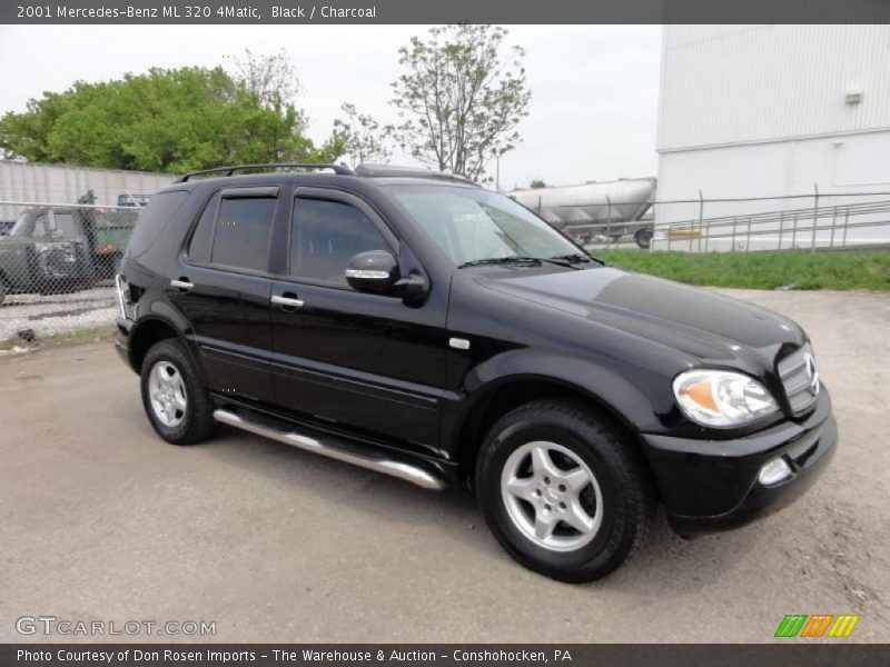 Black / Charcoal 2001 Mercedes-Benz ML 320 4Matic