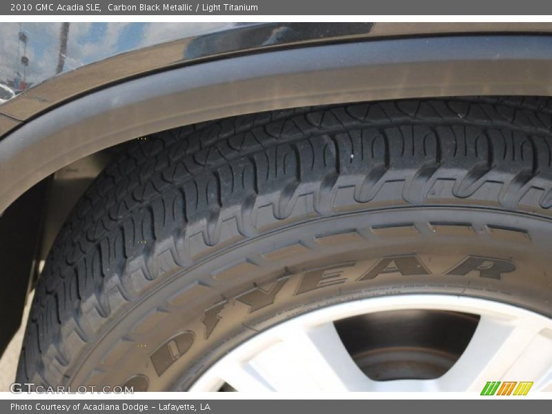 Carbon Black Metallic / Light Titanium 2010 GMC Acadia SLE