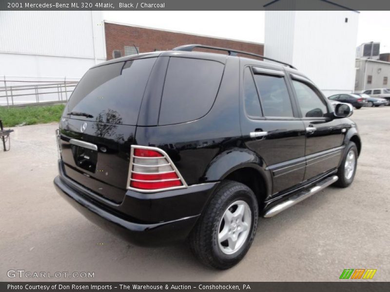 Black / Charcoal 2001 Mercedes-Benz ML 320 4Matic