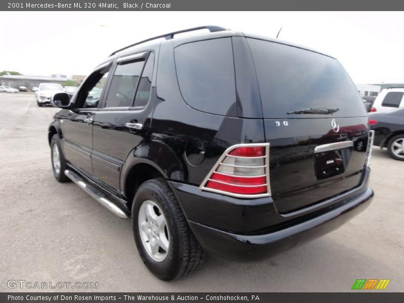 Black / Charcoal 2001 Mercedes-Benz ML 320 4Matic
