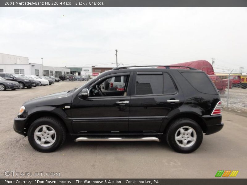 Black / Charcoal 2001 Mercedes-Benz ML 320 4Matic