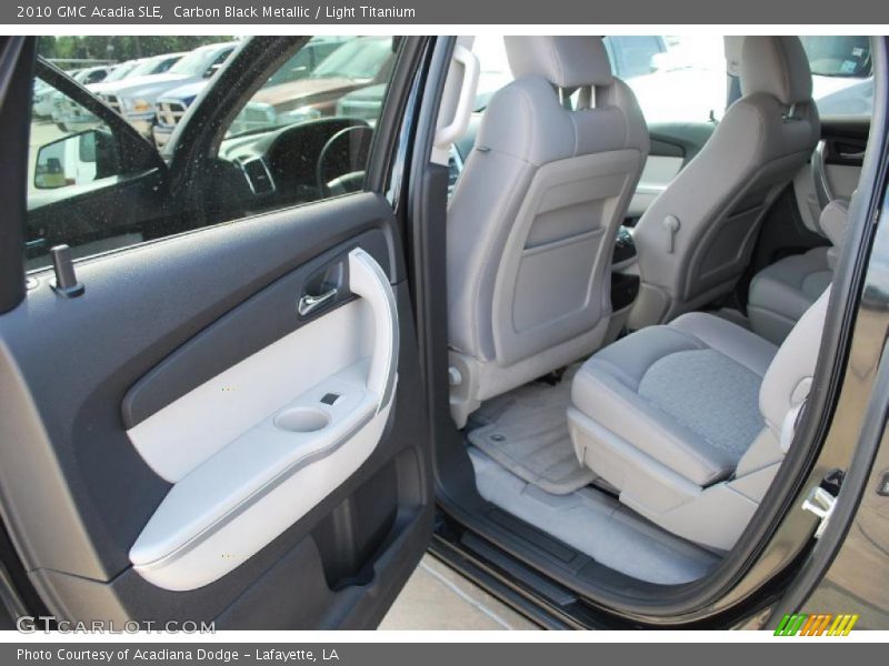 Carbon Black Metallic / Light Titanium 2010 GMC Acadia SLE